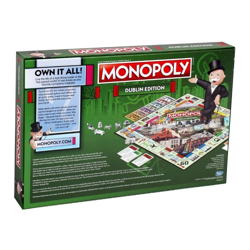 Monopoly: Dublin Edition Board Game - BoardGamer.ie | Board Games Ireland