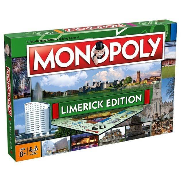 Monopoly: Limerick Edition Board Game - BoardGamer.ie | Board Games Ireland