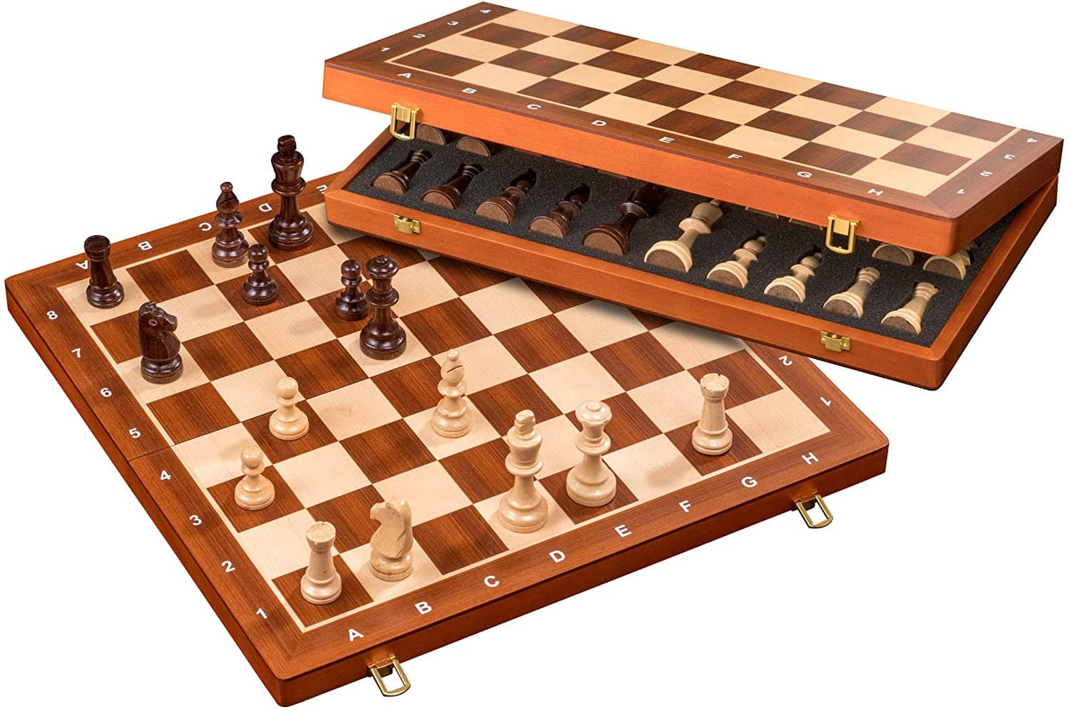 Deluxe Wood Chess Set – BoardGamer.ie